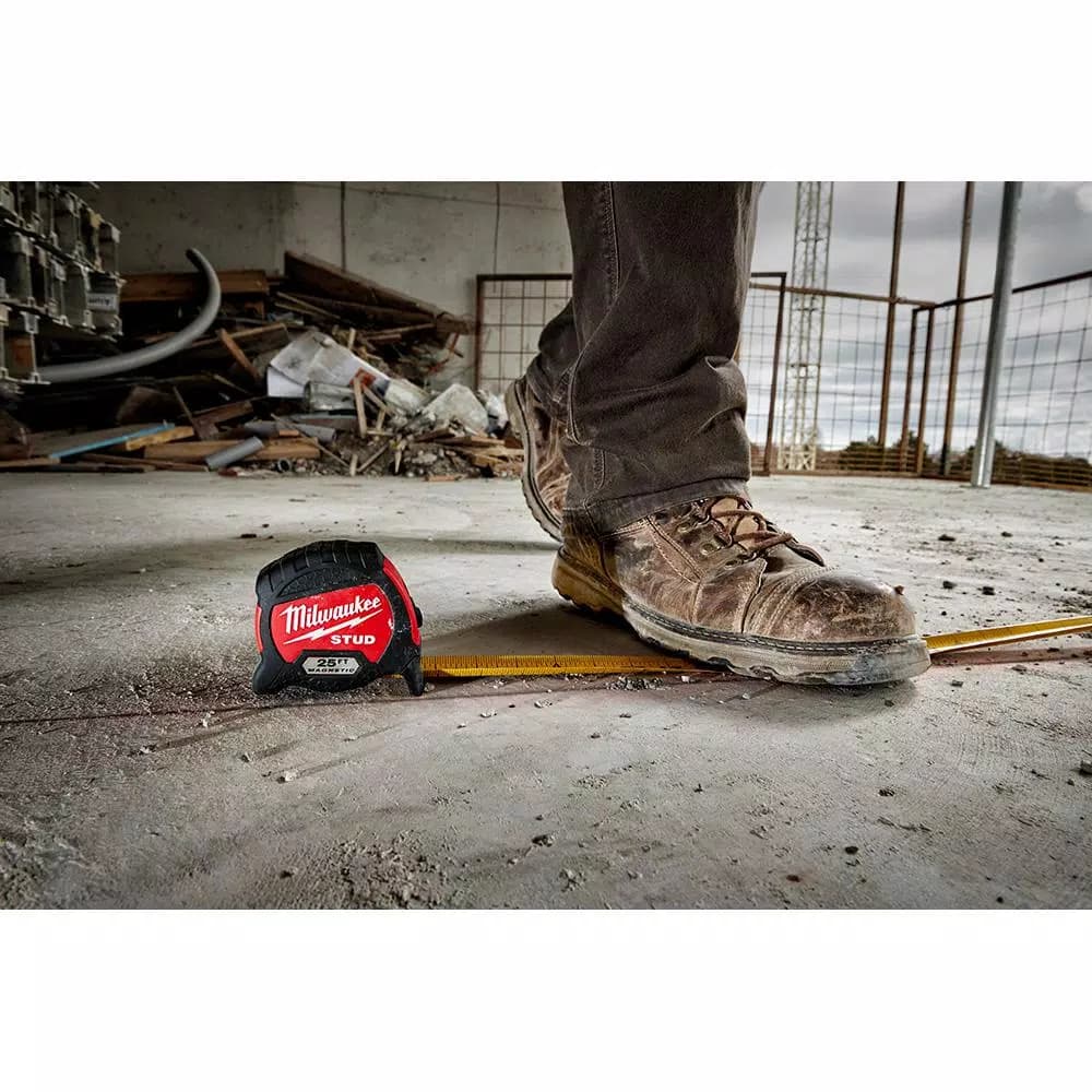 Milwaukee STUD Gen II 25 ft. Magnetic Tape Measure with 17 ft. Reach