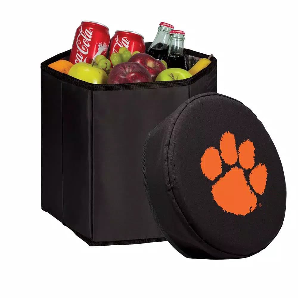 Picnic Time Clemson Tigers 12 Qt. Bongo Collapsible Soft-Side Cooler - Black