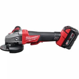Milwaukee M18 FUEL 4-1/2 in. / 5 in. Braking Cordless Angle Grinder Kit with Two 5.0 Ah Batteries & Charger thumbnail 4