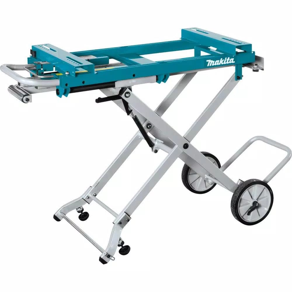 Makita 12 in. 15-Amp Dual-Bevel Sliding Compound Miter Saw with Laser and Portable Stand