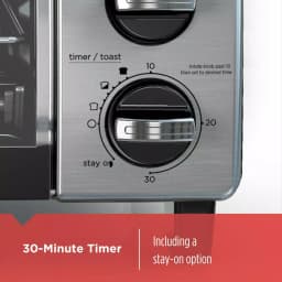 BLACK+DECKER 4-Slice Stainless Steel Convection Toaster Oven with EvenToast Technology thumbnail 7