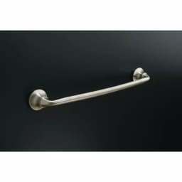 KOHLER Forte 18 in. Sculpted Single Towel Bar, Vibrant Brushed Nickel thumbnail 2
