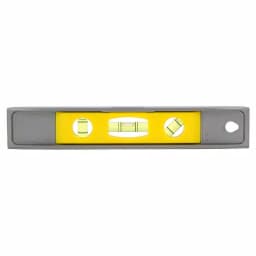 Stanley 9 in. Magnetic Cast Aluminum Torpedo Level with Illuminated Vials thumbnail 1