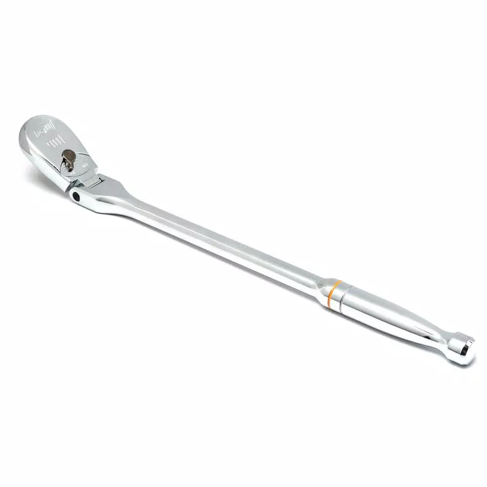 GearWrench 1/2 in. Drive 17 in. 90-Tooth Flex Head Teardrop Ratchet