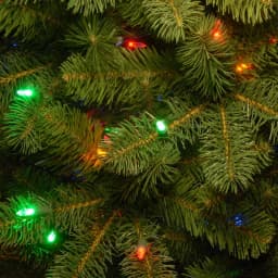 National Tree Company 9 ft. Downswept Douglas Pencil Slim Artificial Christmas Tree with 500 Dual Color LED Lights thumbnail 4