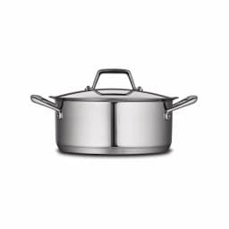 Tramontina Gourmet Prima 5 Qt. Stainless Steel Dutch Oven with Lid thumbnail 2