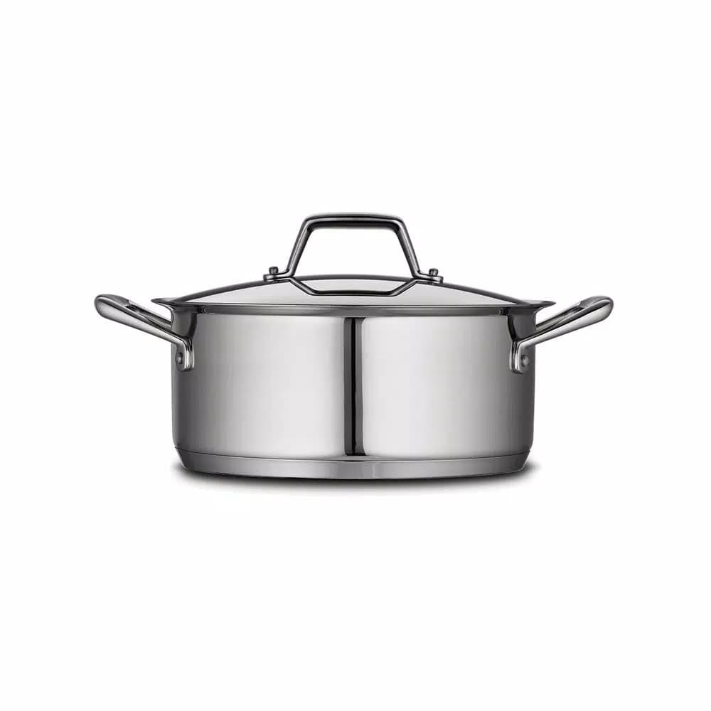 Tramontina Gourmet Prima 5 Qt. Stainless Steel Dutch Oven with Lid