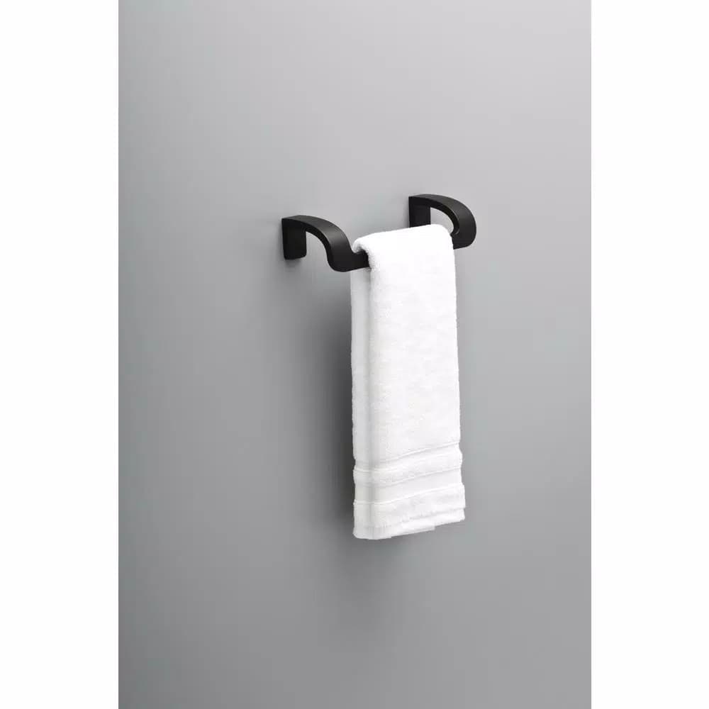 Delta Annalisa 8 in. Single Hand Towel Bar, Matte Black
