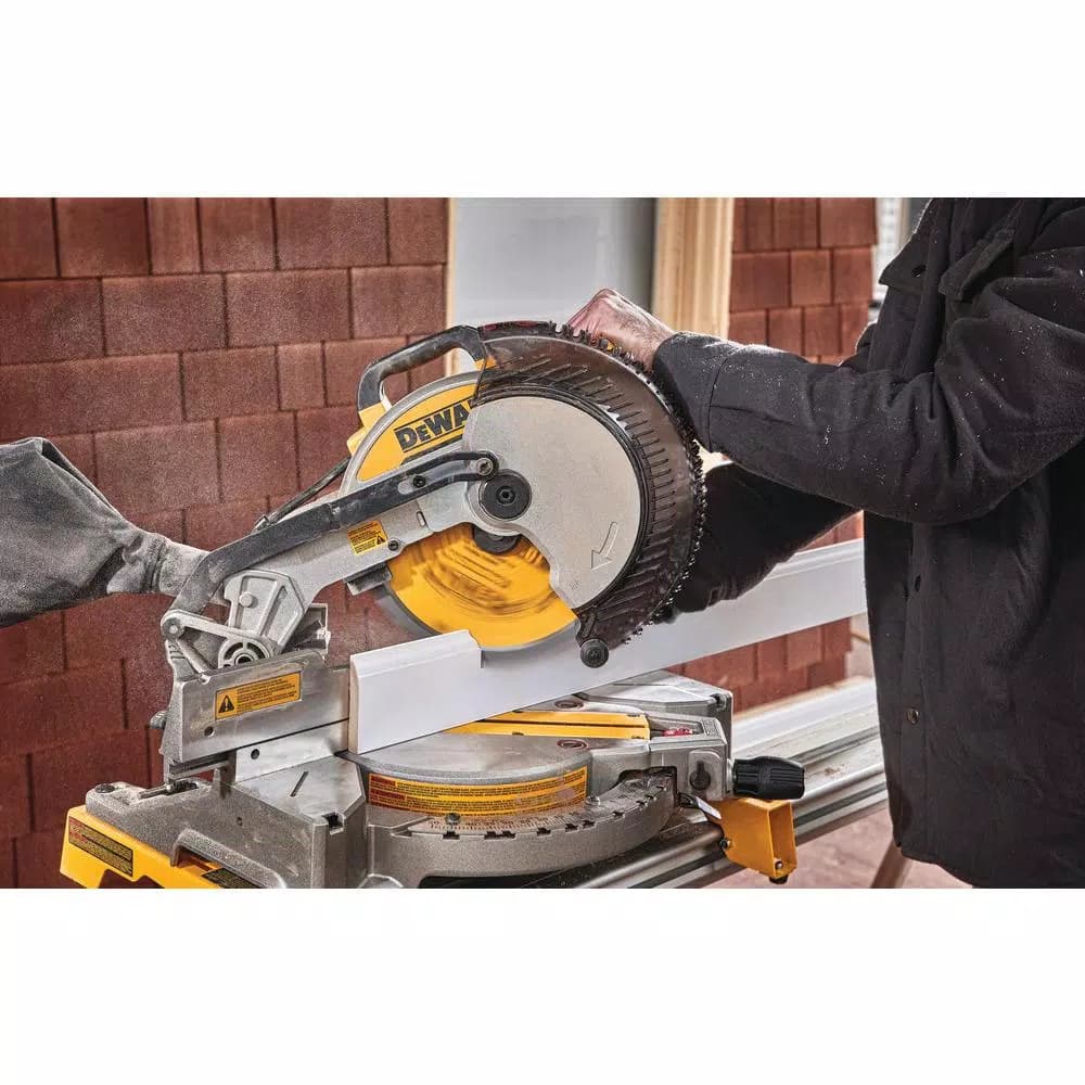 DEWALT DWS713 10 in. 15 Amp Corded Single Bevel Compound Miter Saw