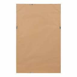 Kate and Laurel Calter Gold Framed Linen Fabric Pinboard Memo Board, White thumbnail 4