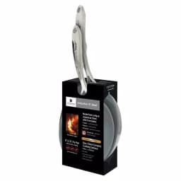 Chantal Induction 21 Steel 2-Piece Ceramic Nonstick Stainless Steel Frying Pan Set, Brushed Stainless Steel thumbnail 6