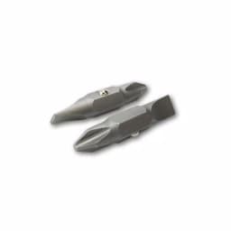 Klein Tools #2 Phillips and 1/4 in. Slotted Replacement Bits, 2-Piece Set thumbnail 2