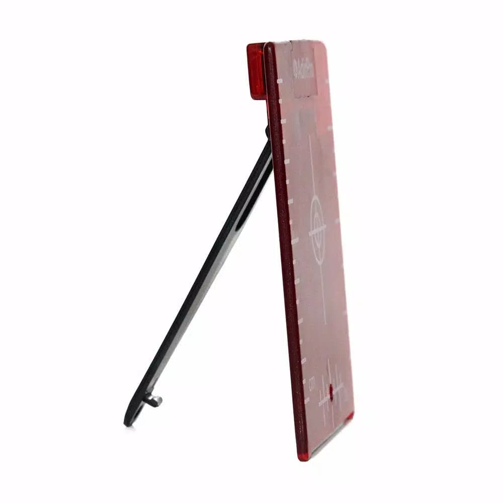 AdirPro Adir Pro 4 in. x 3 in. Red Laser Magnetic Target Plate with Stand