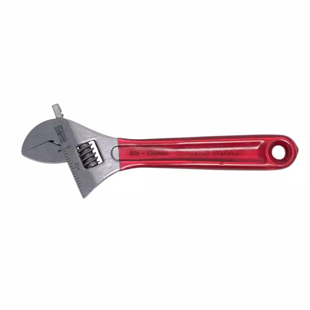 Klein Tools 6 in. Extra Capacity Adjustable Wrench, Heat-Treated Alloy Steel