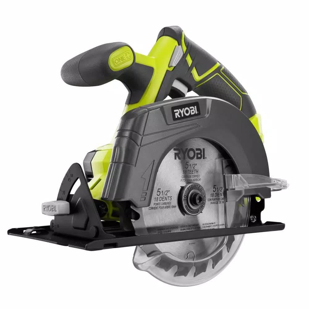 RYOBI 10 in. Sliding Compound Miter Saw, 18V Drill/Driver, and Circular Saw Combo Kit