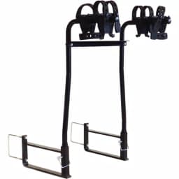 Swagman Black Around the Spare Deluxe 2-Bike RV Rack - Steel Hitch Mount thumbnail 1