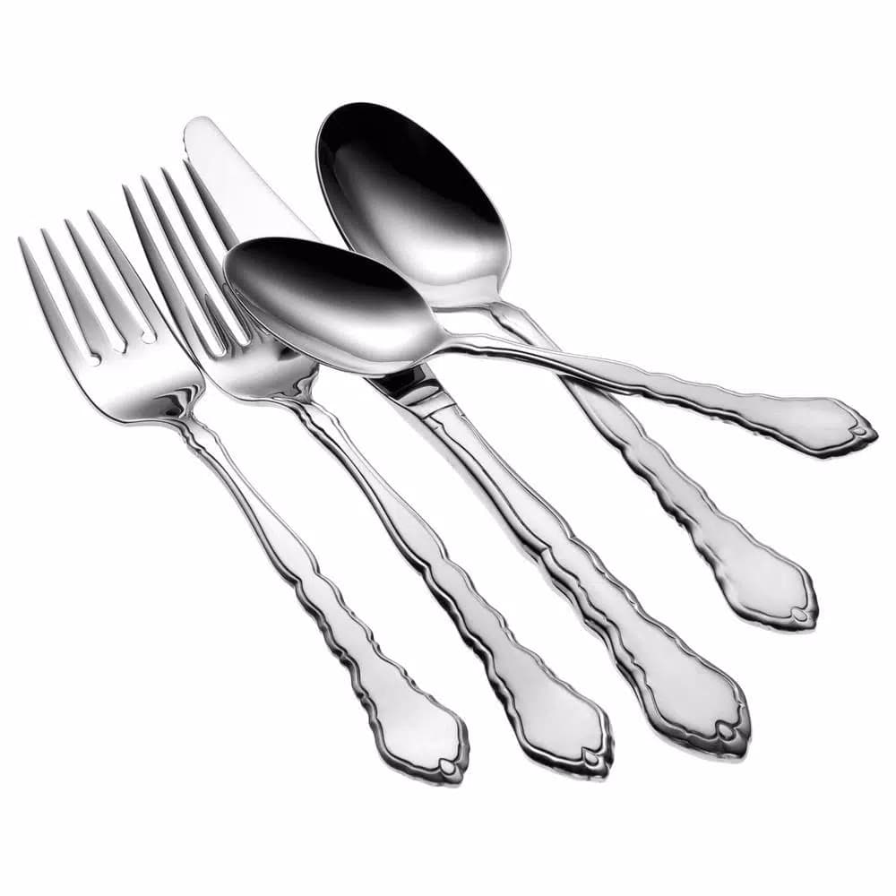Oneida Satinique 18/10 Stainless Steel Teaspoons, 36-Piece Set