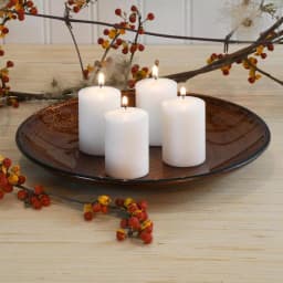 LUMABASE White Unscented Paraffin Wax Votive Candles, 15-Hour Burn Time, 36-Count Pack thumbnail 5