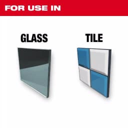 Milwaukee 4-Piece Carbide Glass and Tile Drill Bit Set thumbnail 2