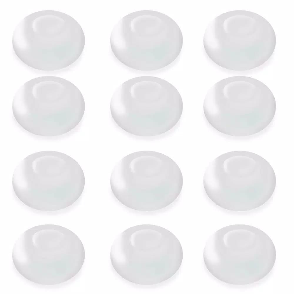 LUMABASE White Floating Blimp LED Lights, Waterproof Battery Operated Decorative Lights (12-Count)