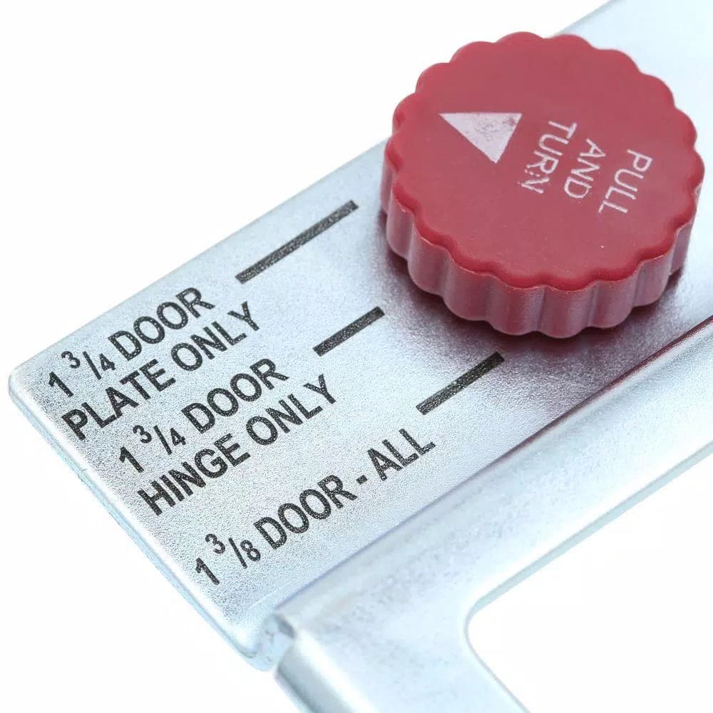 Milescraft HingeMate300 Door Hinge, Strike, and Latch Plate Mortising Template System