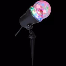LightShow AppLights Kaleidoscope LED Projection Spot Light - RGB Multi-Color Outdoor Projector thumbnail 1