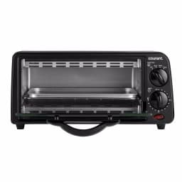 Courant 2-Slice Compact Toaster Oven with Bake Tray and Toast Rack, Black thumbnail 3