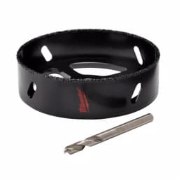 Milwaukee 4 in. Carbide Recessed Light Hole Saw with Pilot Bit for Drywall and Sheetrock thumbnail 1