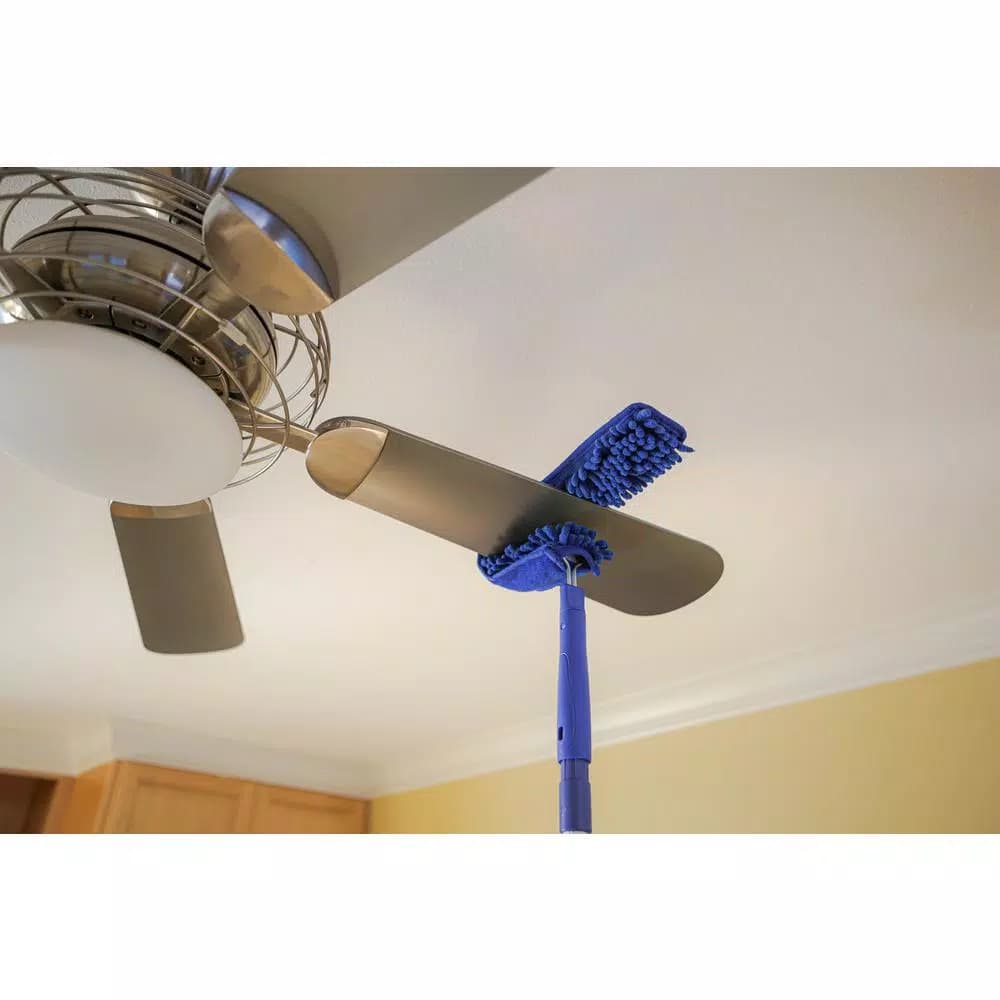 Ettore MicroSwipe Microfiber Ceiling Fan Duster with Click-Lock Feature