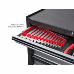 TEKTON 13-Tool Store-and-Go Wrench Rack Keeper, Red thumbnail 3
