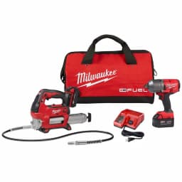 Milwaukee M18 FUEL 1/2 in. High Torque Impact Wrench & M18 Grease Gun Combo Kit thumbnail 1