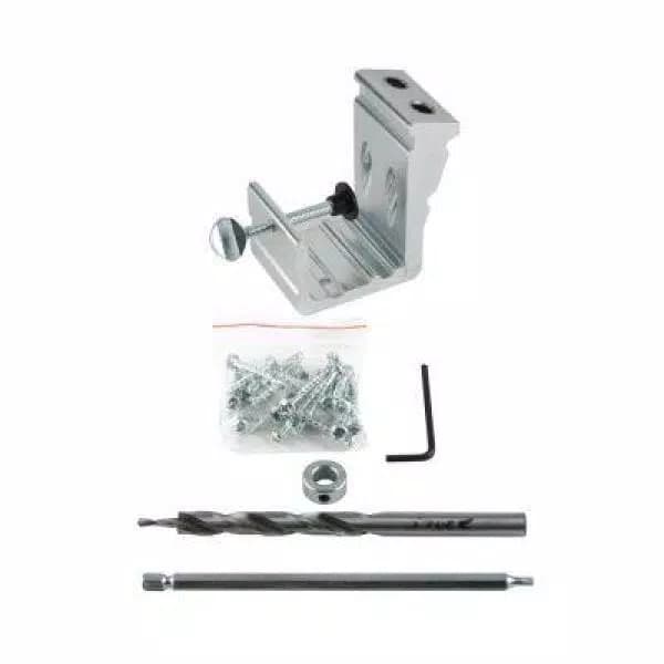 General Tools Aluminum Pocket Hole Jig Kit with Clamp and Drill Bit