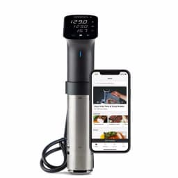 Anova Precision Cooker Pro WiFi Sous Vide Immersion Circulator, Black and Silver thumbnail 3