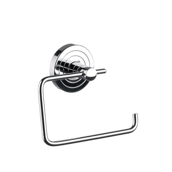 WS Bath Collections Polo Polished Chrome Wall Mount Toilet Paper Holder