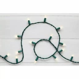 Home Accents Holiday 300-Light LED Mini Warm White Constant-On String Lights, Indoor/Outdoor, Green Wire thumbnail 2
