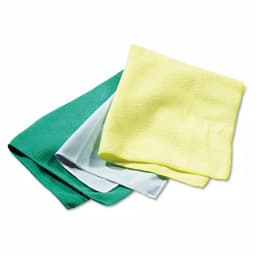 Rubbermaid Commercial Products HYGEN 16 in. Microfiber Bathroom Cloth, Yellow (Case of 12) thumbnail 2