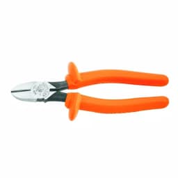 Klein Tools 7 in. Insulated Heavy Duty Diagonal Cutting Pliers with Tapered Nose thumbnail 1