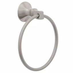 Delta Mandara Brushed Nickel Towel Ring thumbnail 1