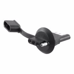 CURT 4-Way Flat License Plate Light Plug Adapter thumbnail 4