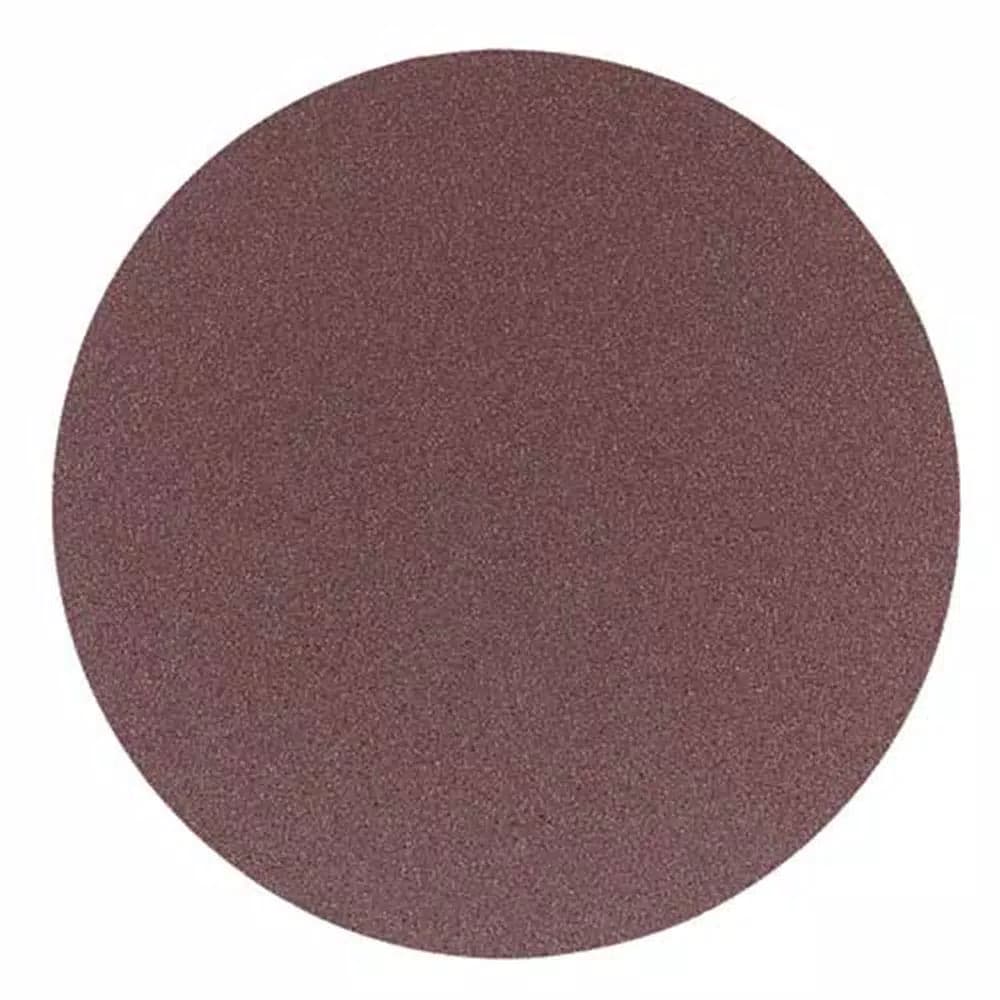 Delta 8 in. 80-Grit Aluminum Oxide Sanding Discs, Stick-On, 2-Piece