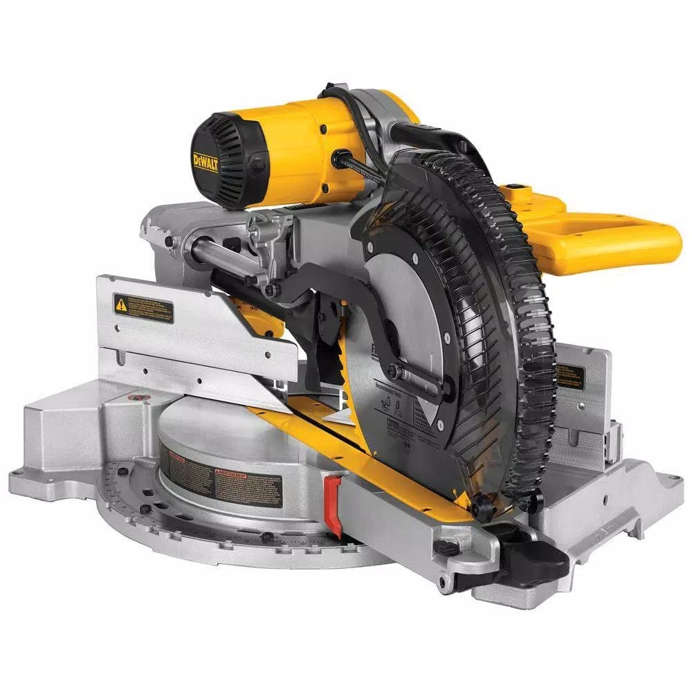 DEWALT 12 in. 15 Amp Sliding Compound Miter Saw with XPS Technology
