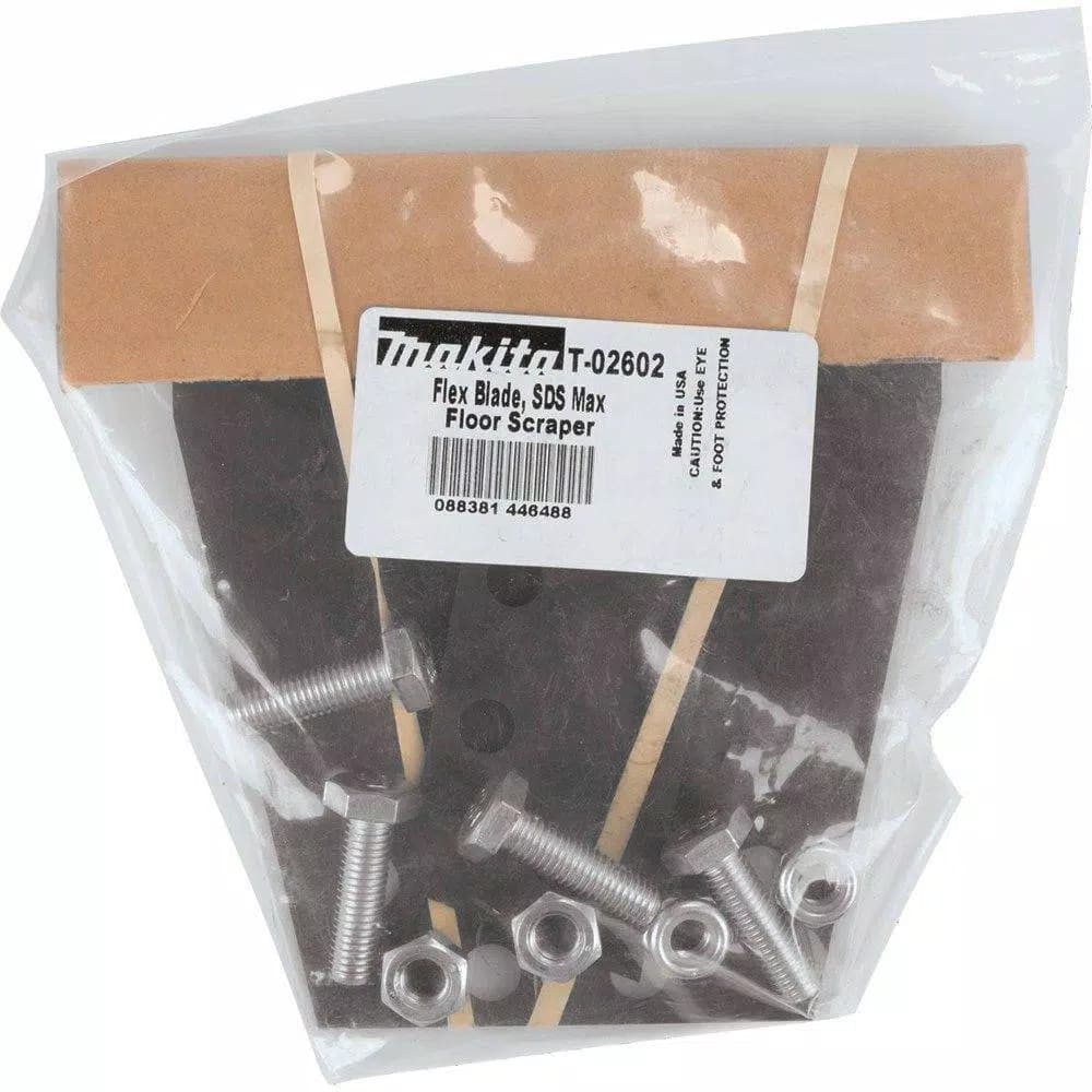 Makita 6 in. Replacement Blade Assembly for T-02593 Floor Scraper, SDS-Max Shank