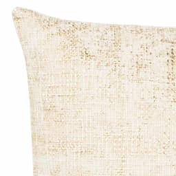 Safavieh Golden Cream Solid Down Alternative 20 in. x 20 in. Square Throw Pillow thumbnail 6