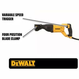 DEWALT DWE305 12 Amp Corded Reciprocating Saw thumbnail 2