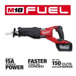 Milwaukee M18 FUEL SUPER SAWZALL Orbital Reciprocating Saw Kit with 12.0 Ah Battery thumbnail 3