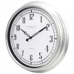 Equity by La Crosse 16 in. Silver Quartz Indoor/Outdoor Wall Clock with UV Protected Dial thumbnail 3