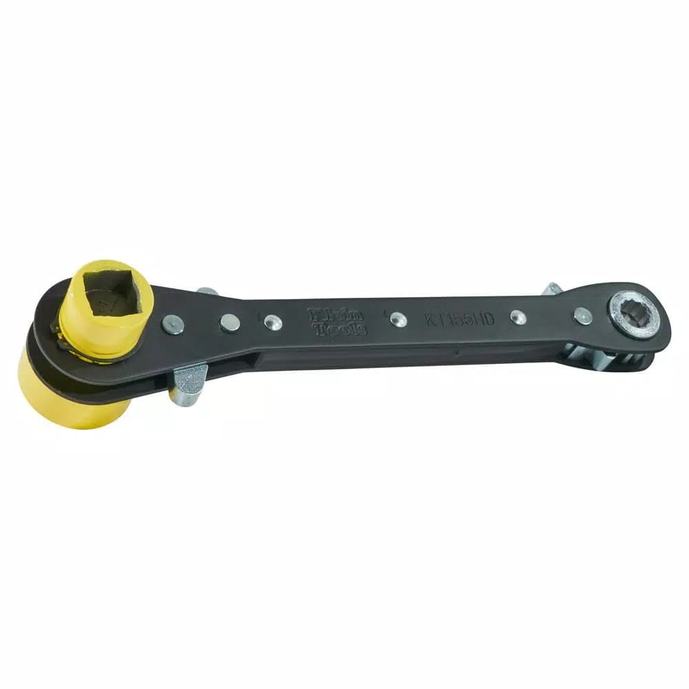 Klein Tools Heavy-Duty 6-in-1 Ratcheting Lineman's Wrench