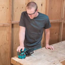 Makita 5 in. Corded Random Orbital Sander with Dust Bag and Hard Case, 3 Amp thumbnail 2