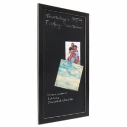 DesignOvation Wyeth Framed Magnetic Chalkboard Memo Board, 13 x 26 in. thumbnail 4