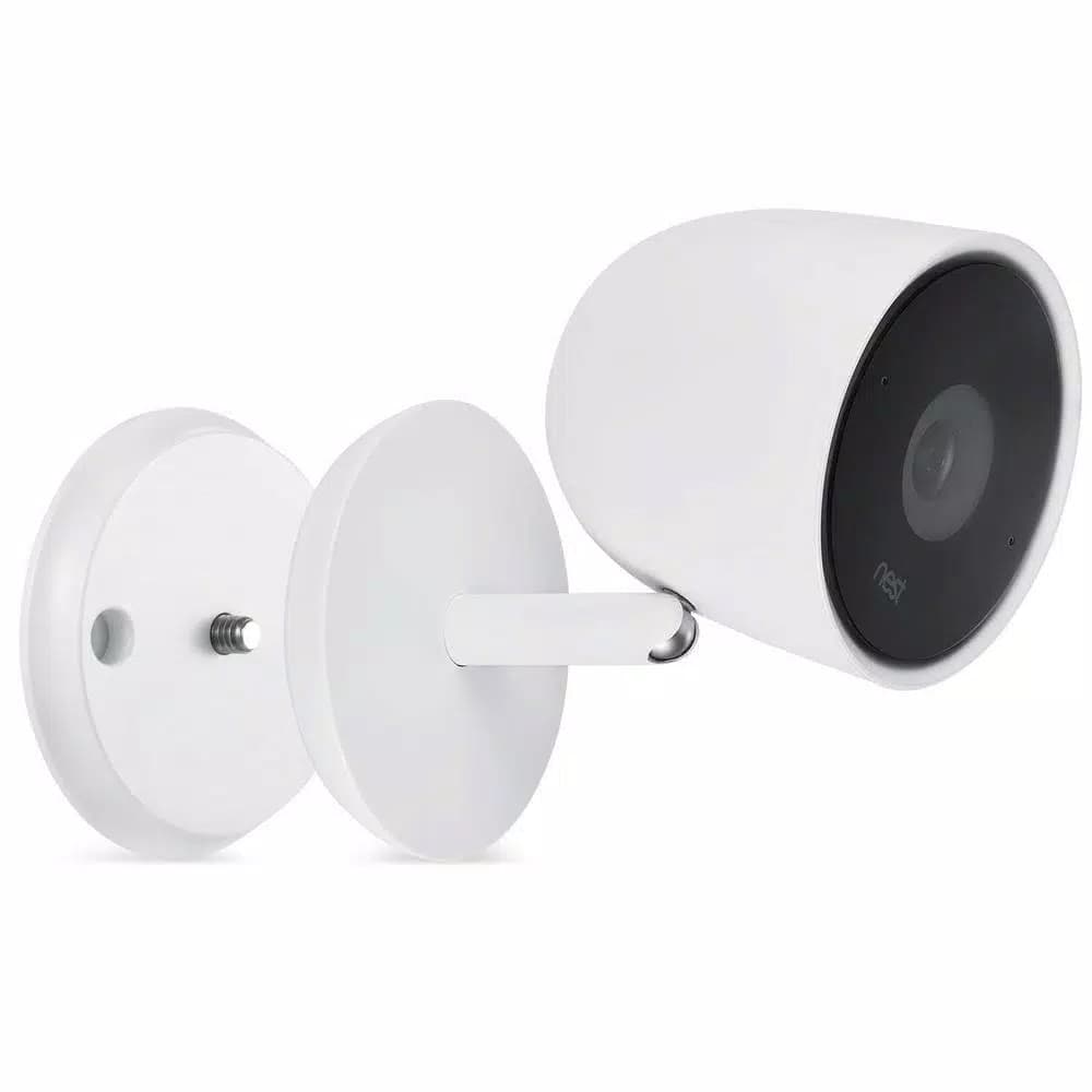 Wasserstein Magnetic Wall Mount for Google Nest Cam IQ Indoor - White
